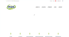 Desktop Screenshot of masfoods.net